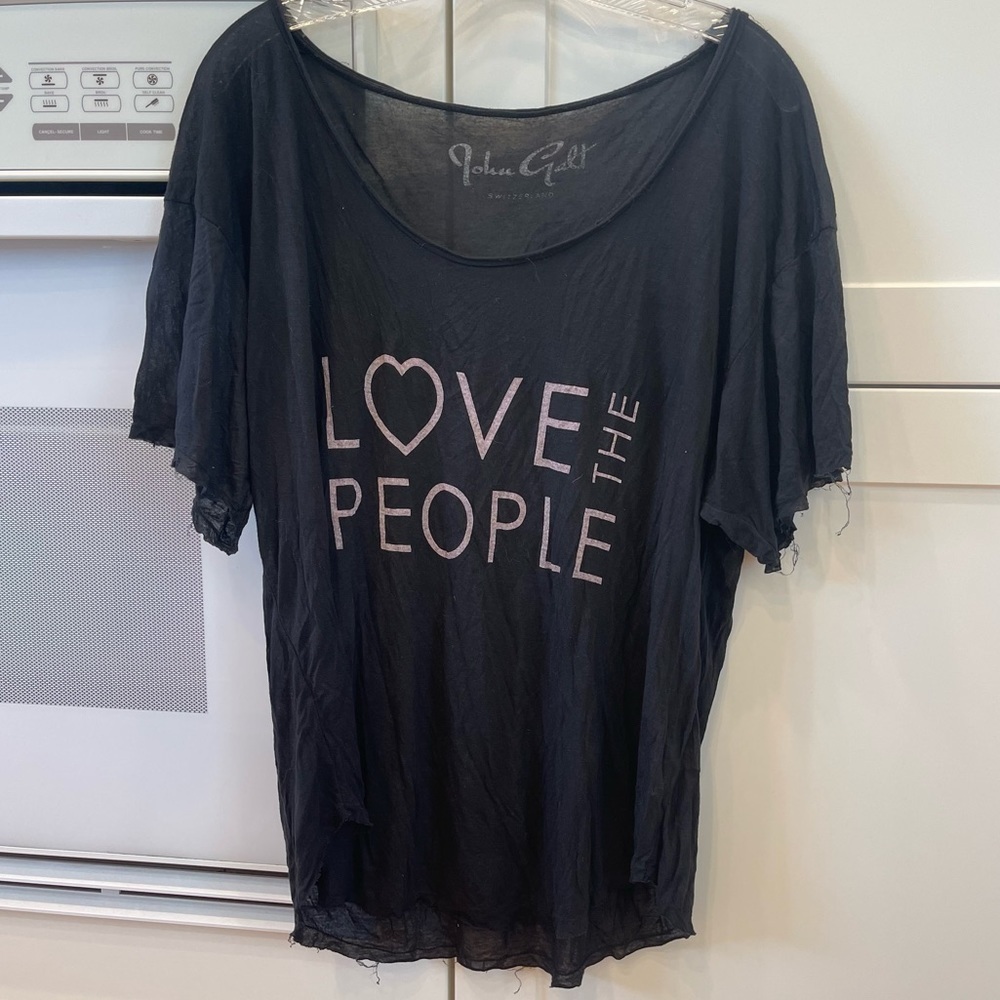 Rare John Galt Love The People Top brandy Melville